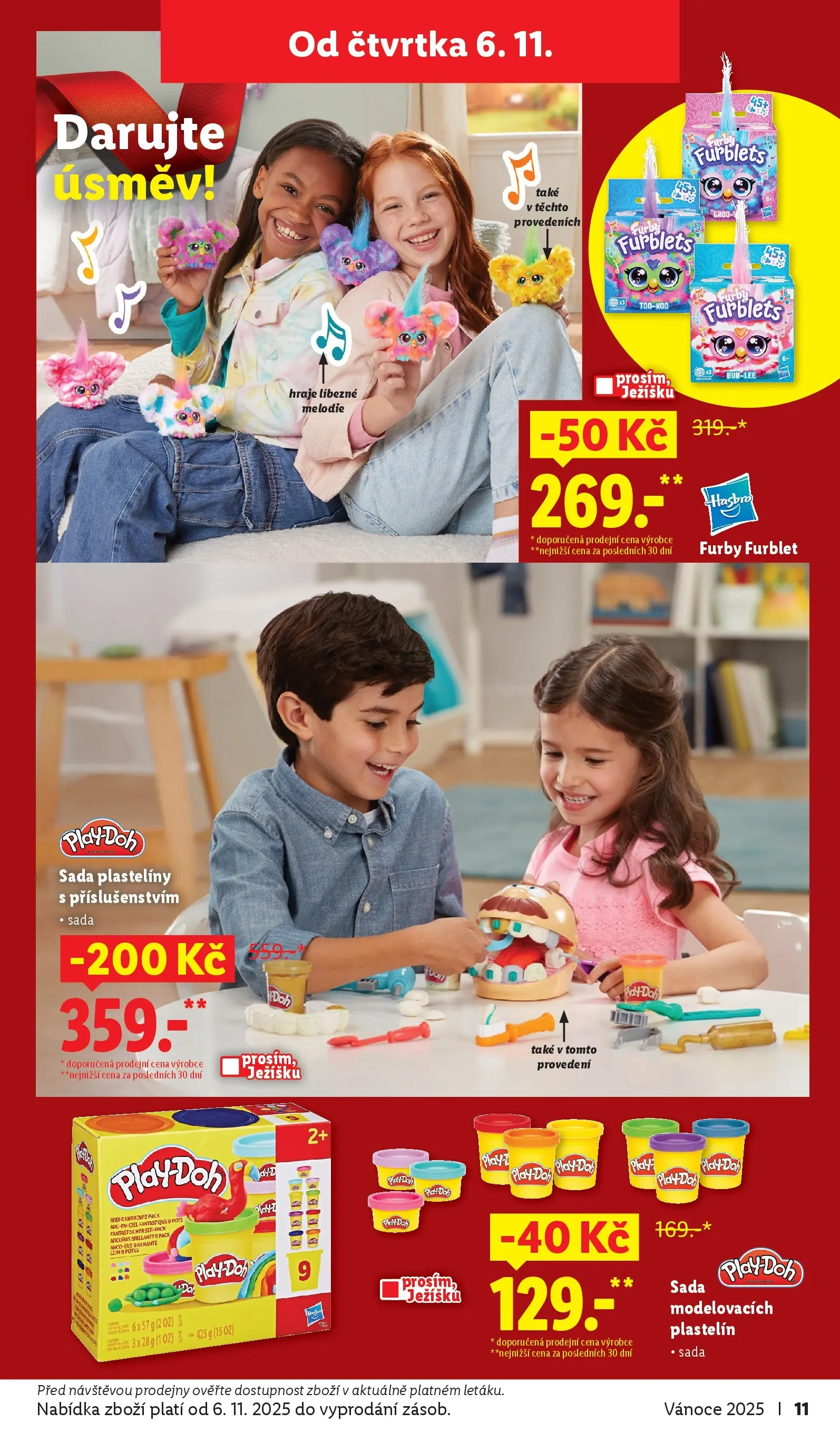 Lidl leták od 02.11.2025 - Nový akční leták | Strana: 11 | Produkty: Play-Doh