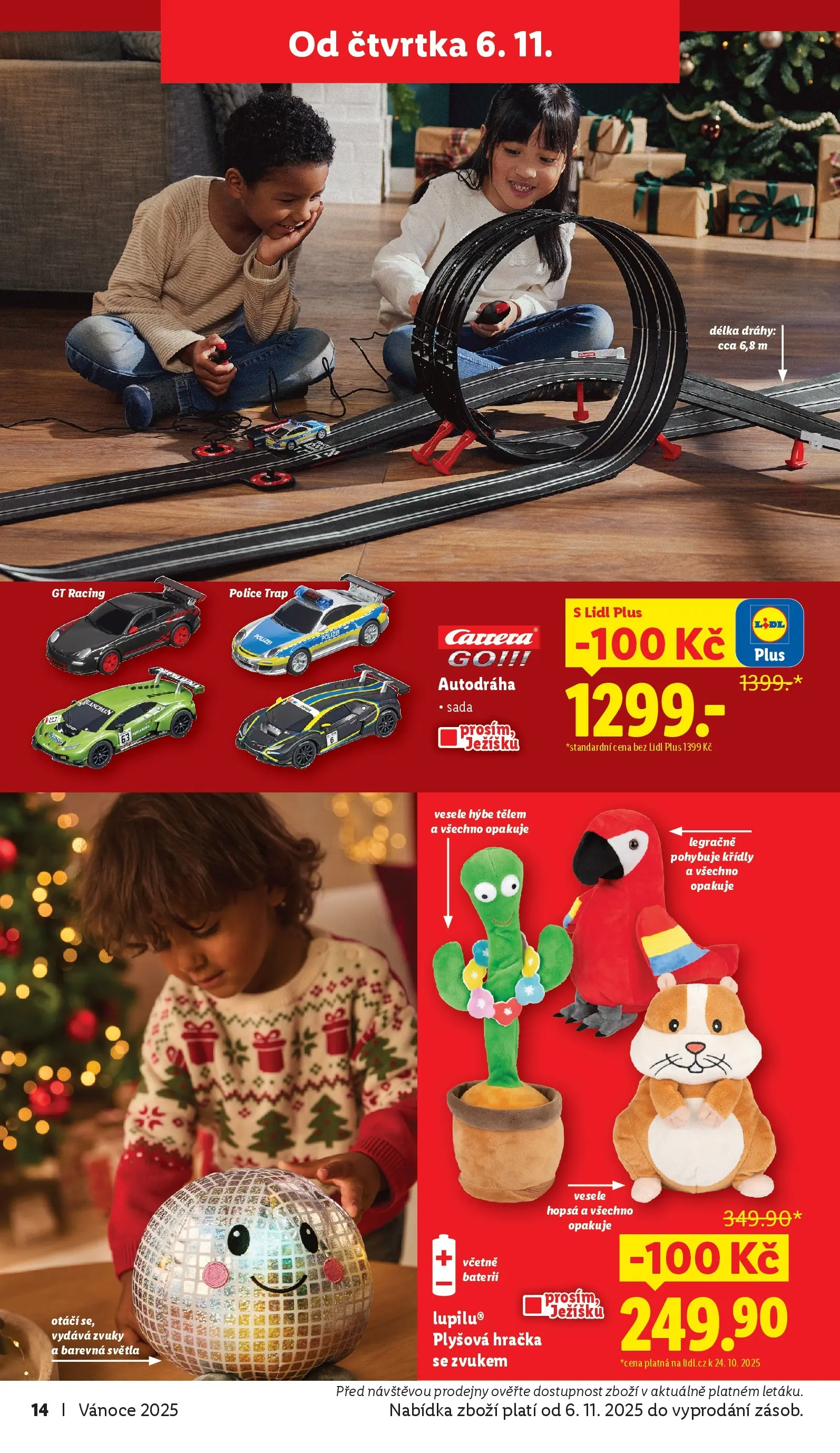 Lidl leták od 02.11.2025 - Nový akční leták | Strana: 14 | Produkty: Autodráha, Police