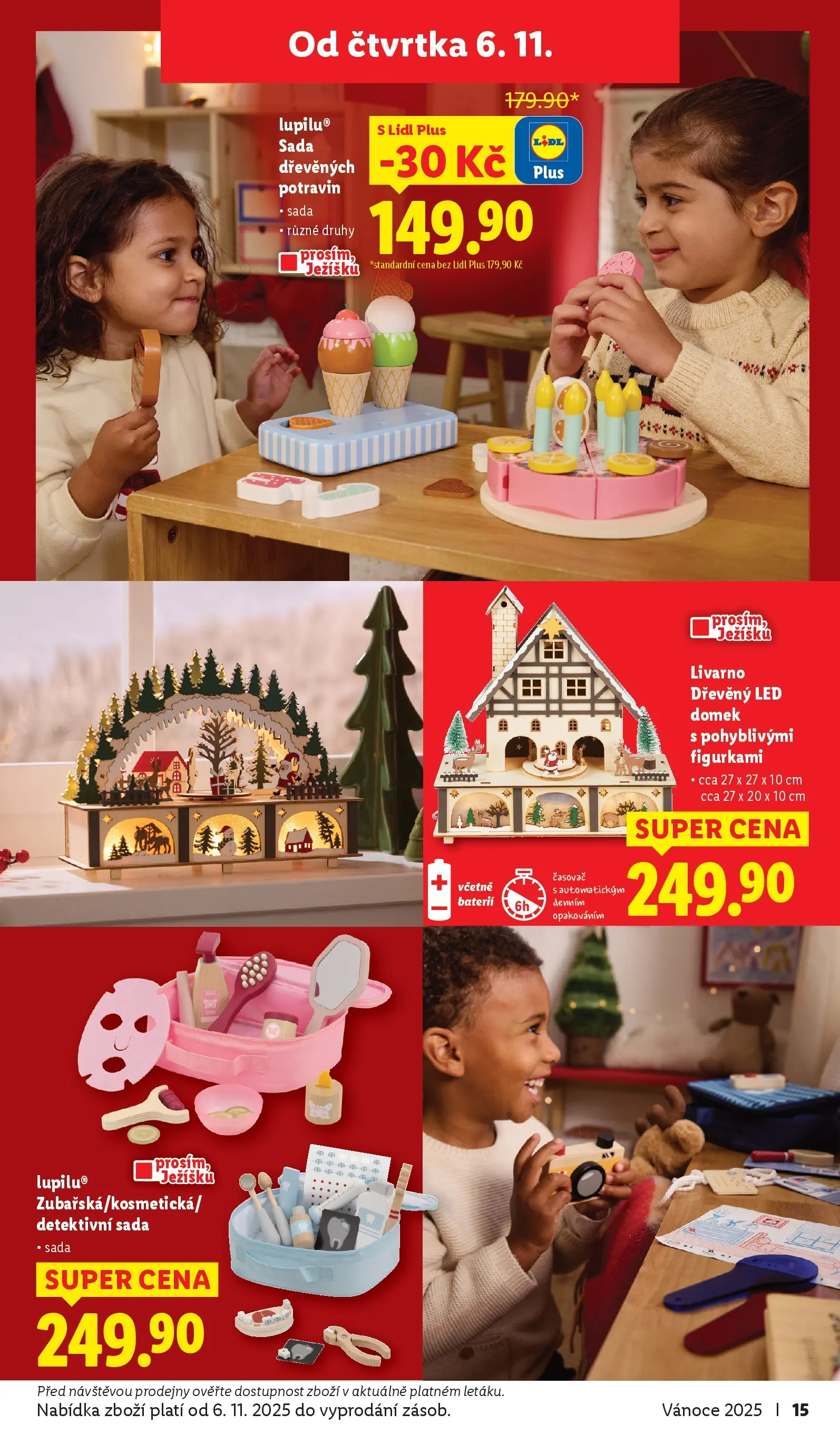 Lidl leták od 02.11.2025 - Nový akční leták | Strana: 15 | Produkty: Časovač, LED