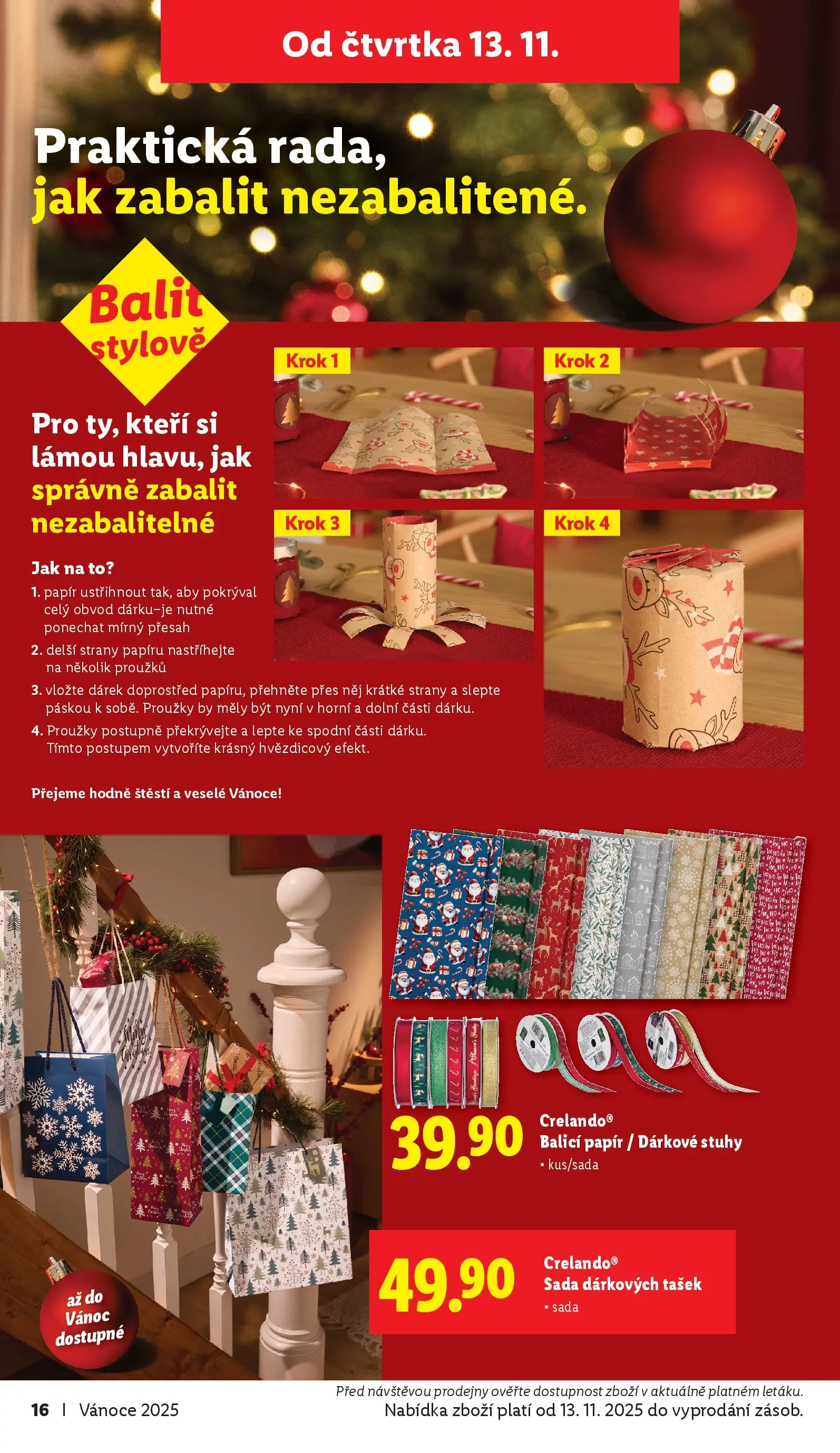 Lidl leták od 02.11.2025 - Nový akční leták | Strana: 16