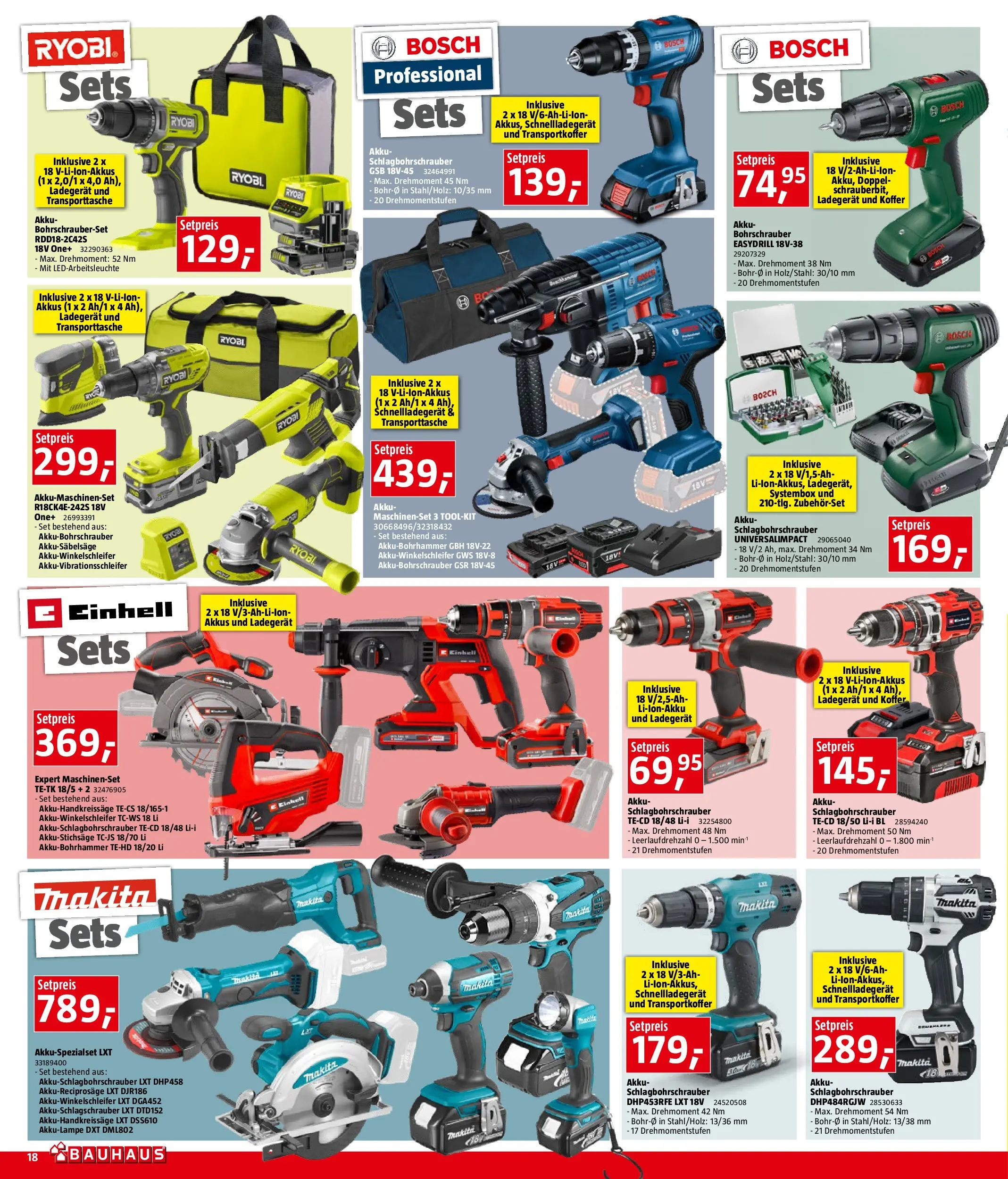 Bauhaus Prospekt aktuell von 11.11.2025 - Aktuelle Angebote | Seite: 18 | Produkte: Koffer