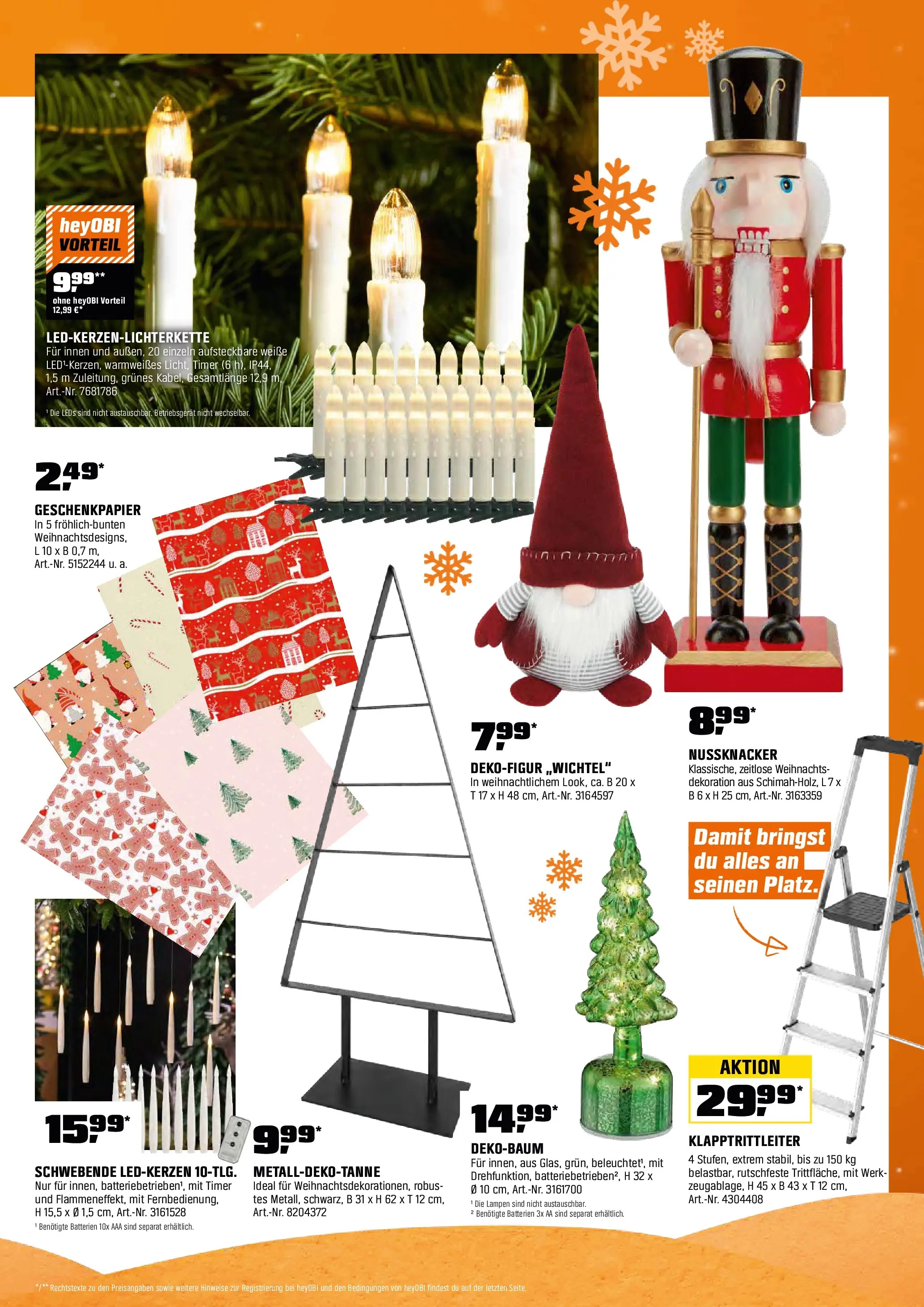 Obi - Biberstarke Angebote (ab 30.10.2025) zum Blättern | Seite: 9 | Produkte: Batterien