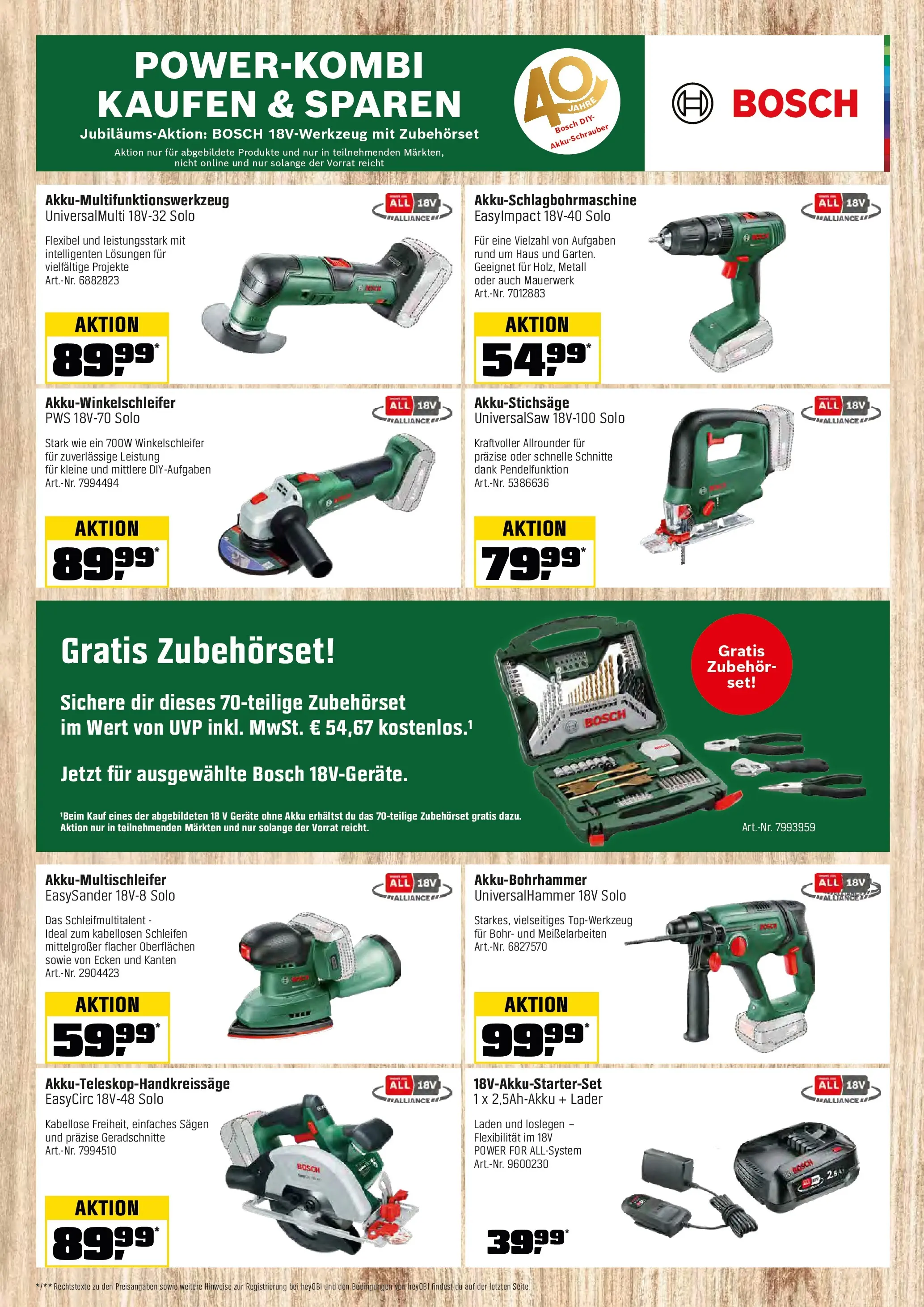 Obi - Biberstarke Angebote (ab 30.10.2025) zum Blättern | Seite: 16 | Produkte: Bosch, Akkuschrauber
