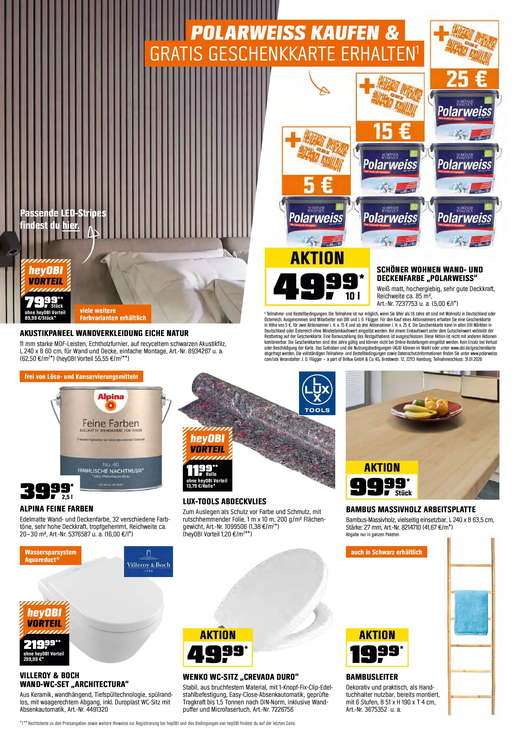 Obi - Biberstarke Angebote (ab 30.10.2025) zum Blättern | Seite: 20 | Produkte: Wandfarbe