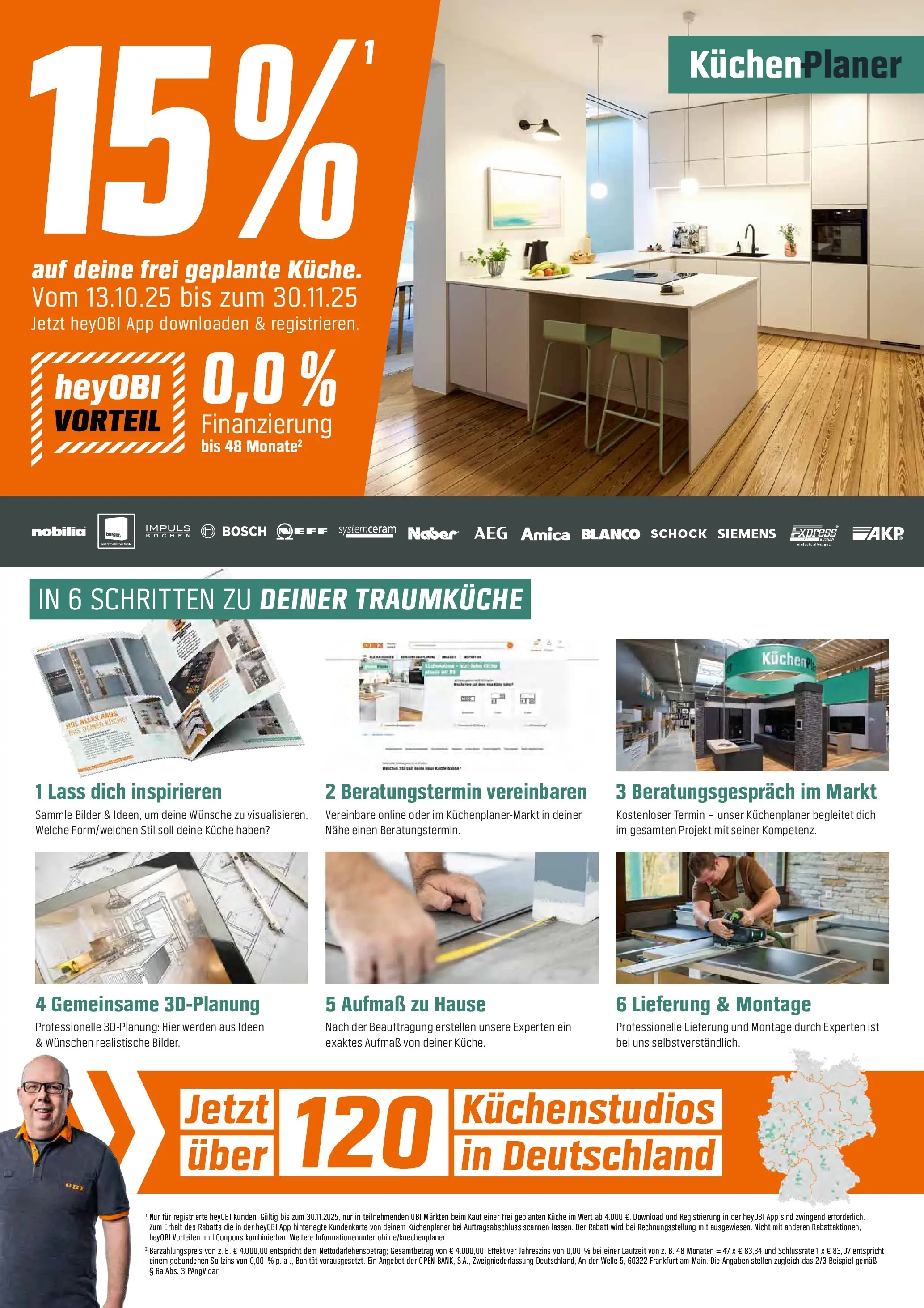 Obi - Biberstarke Angebote (ab 30.10.2025) zum Blättern | Seite: 22 | Produkte: Bosch, Siemens, Bilder, Kuchen