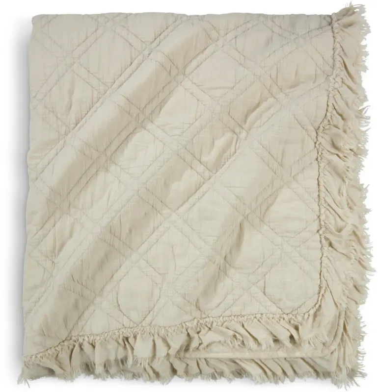 JYSK Кувертюра HENGEAKS 220x240 бежова