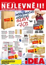 IDEA nábytek IDEA nábytek Aktuální leták – do 14.11.2025