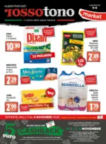Supermercati Rossotono Market Dall' 1 al 9 Novembre - al 09.11.2025