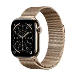 Смарт часовник APPLE WATCH S11 CELL GOLD TITAN CASE GOLD MILANESE LOOP MF8Y4 42 MM, GPS, WLAN, ПУЛСОМЕР, SPO2