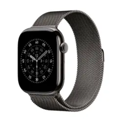 Смарт часовник APPLE WATCH S11 CELL SLATE TITAN CASE SLATE MILANESE LOOP S/M MFD34 46 MM, GPS, WLAN, ПУЛСОМЕР, SPO2