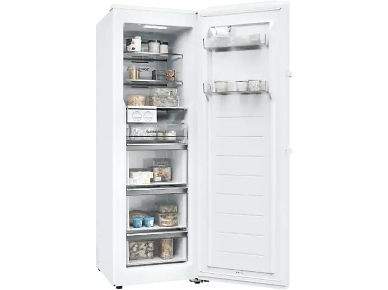 Haier H4F272WCH1 Up 60 Serie 5 Gefrierschrank (C, 276 l, 1775 mm hoch, No Frost (verminderte Eisbildung), Weiß)