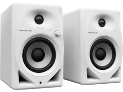 Pioneer DJ DM-40D-W Aktiv-Monitor-Lautsprecher (Paar), weiß