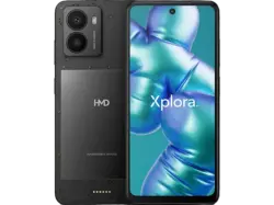 HMD Fusion X1, Smartphone für Kinder, 128 GB, Noir, Dual SIM