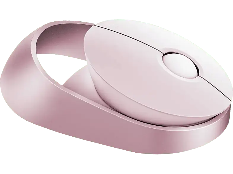 RAPOO Maus Ralemo Air1, Bluetooth, 1600 dpi, 3-Tasten, USB 3.0, Rosa