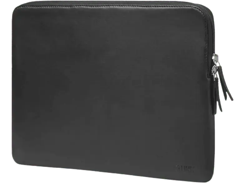 TRUNK Notebook Leder Sleeve für Apple MacBook Pro 13", Schwarz; Notebook Hülle