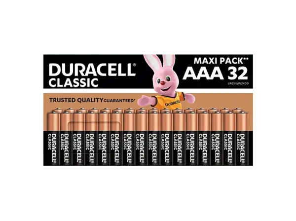 Duracell Classic AAA Batterie 32er Pack