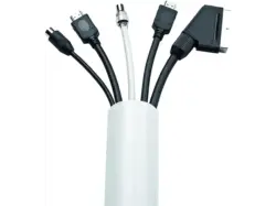 Vivanco 61010 Kabelführung 50 x 25 mm, 1 1m; Kabelkanal