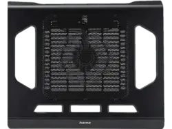 HAMA Laptop-K&uuml;hler "Black", leise, bis 40 cm (15,6"), Schwarz; Notebook-K&uuml;hler----Notebook-K&uuml;hler