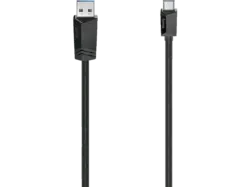 HAMA USB-C-Kabel, USB-C-Stecker - USB-A-Stecker, USB 3.2 Gen1, 5 Gbit / s, 0,25 m