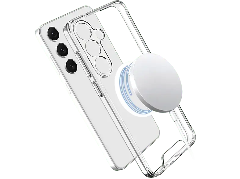 ISY ISC-1125 Backcover, für Samsung Galaxy S25, Transparent; Handyhülle