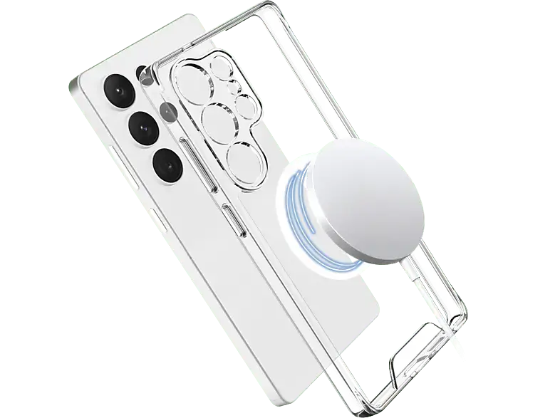 ISY ISC-1127 Backcover, für Samsung Galaxy S25 Ultra, Transparent; Handyhülle