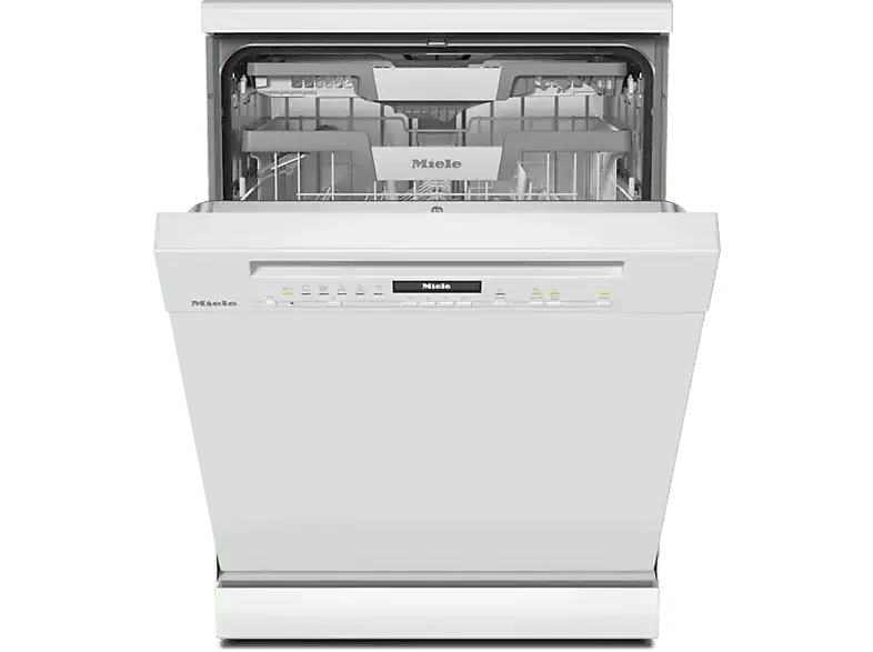 Miele G 7130 SC AutoDos Geschirrspüler (Standgerät, Besteckschublade, 598 mm breit, 43 dB(A), B, Brillantweiß)
