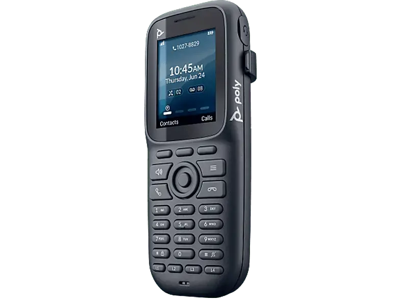 HP Poly Rove 20, Kabellose DECT™ IP-Telefonlösung 0 GB, Schwarz