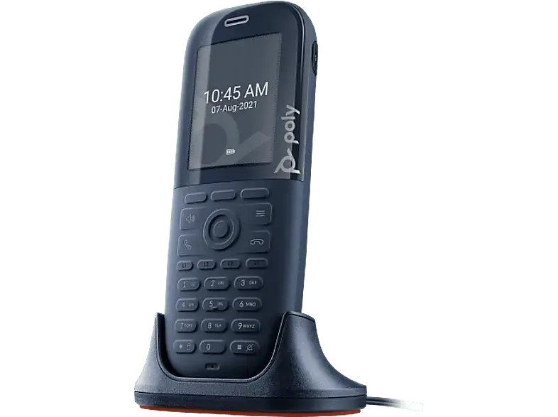 HP Poly Rove Single/Dual-Cell DECT 1880-1900 MHz B2 Basisstations- und 30- IP-Telefonlösung - Satz 0 GB, Schwarz; Basisstation und IP-Telefonlösung