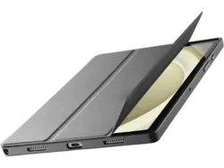 CELLULAR LINE Bookcase compact für Samsung Galaxy Tab A9 Plus, Schwarz; Schutzhülle