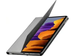 CELLULAR LINE Bookcase FOLIO für Samsung Galaxy Tab S9+, Schwarz; Schutzhülle