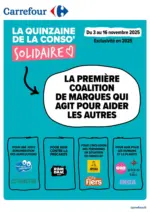 Carrefour Express Ouessant LA QUINZAINE DE LA CONSO SOLIDAIRE - au 16.11.2025