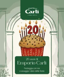 20 anni di Emporio Carli
