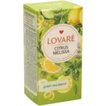 Mix Markt Lovare - Aromatisierter Kräutertee mit Grünem Tee und Zitronengeschmack, in Beuteln - bis 08.11.2025