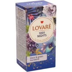 Lovare-1001 Nights - Aromatisierte Teemischung mit Traubengeschmack, in Beuteln