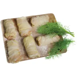 Kohlrouladen - Krautwickel mit Schweinefleisch und Reis, roh, tiefgefroren /lose