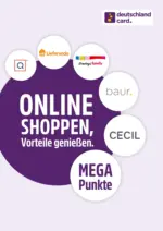 DeutschlandCard - Online Coupons Coupons: MEGA Shoppingdeals - bis 09.11.2025