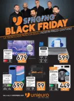 Unieuro Singing Black Friday da Unieuro! - al 11.11.2025