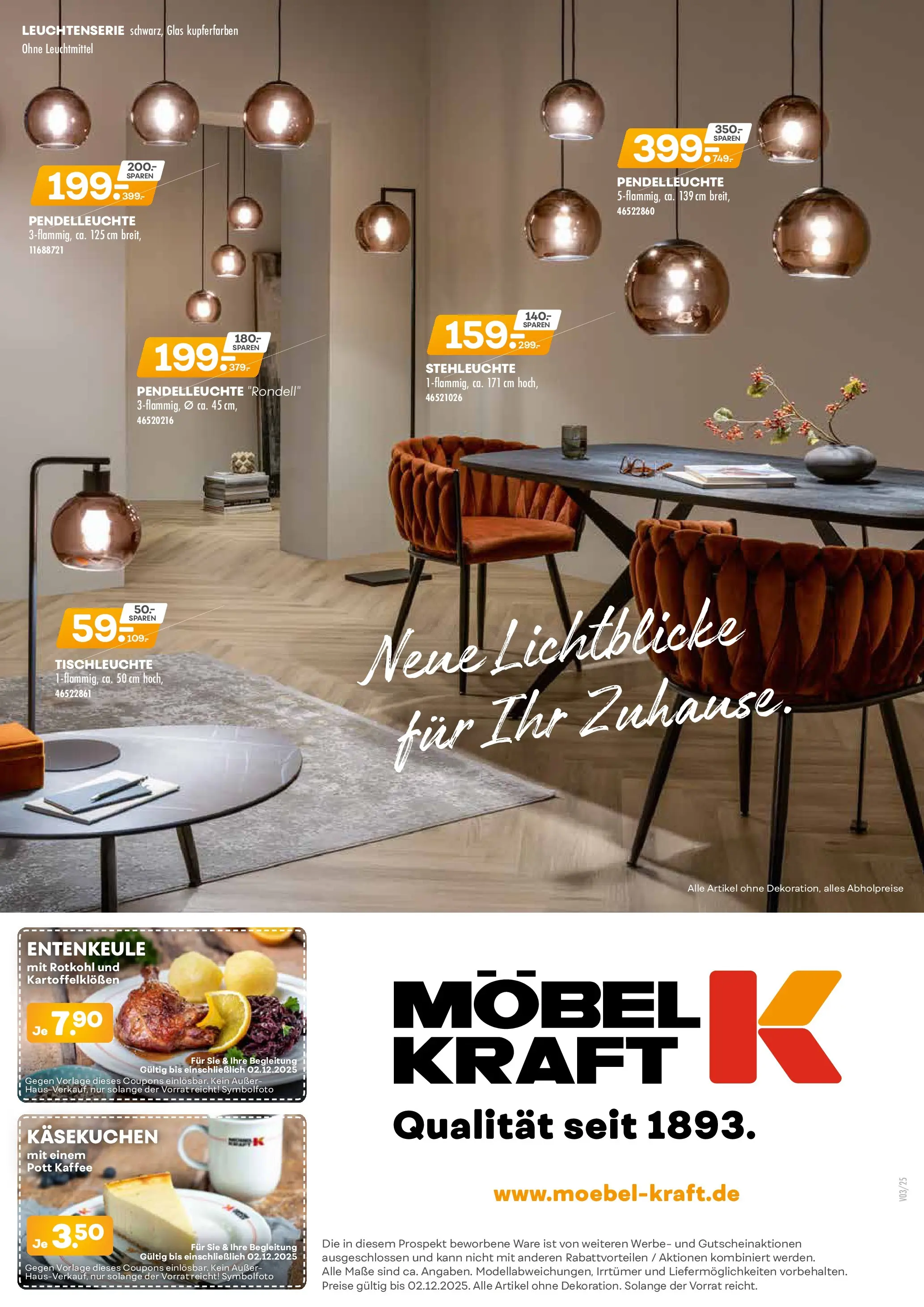 Möbel Kraft - Möbel Kraft (ab 04.11.2025) zum Blättern | Seite: 20 | Produkte: Rotkohl, Kaffee