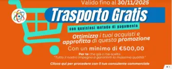 Trasporto gratis
