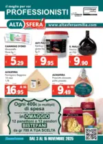 Altasfera Dal 3 al 15 Novembre 2025 - al 15.11.2025