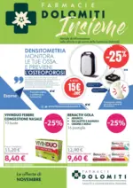 Farmacie Dolomiti Le offerte di Novembre - al 30.11.2025