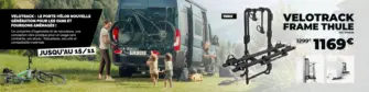 Porte-vélos fourgon 2 portes arrière VeloTrack Frame
