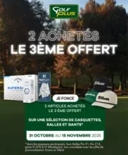 Promotion : Prenez-en 3, payez-en 2