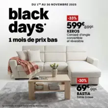 Black Friday 1 mois de prix bas