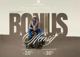 3 articles achetés -30%