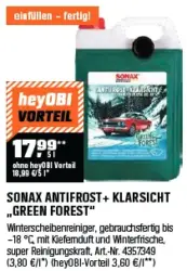 Sonax AntiFrost & KlarSicht Green Forest Gebrauchsfertig -18 °C 5 l
