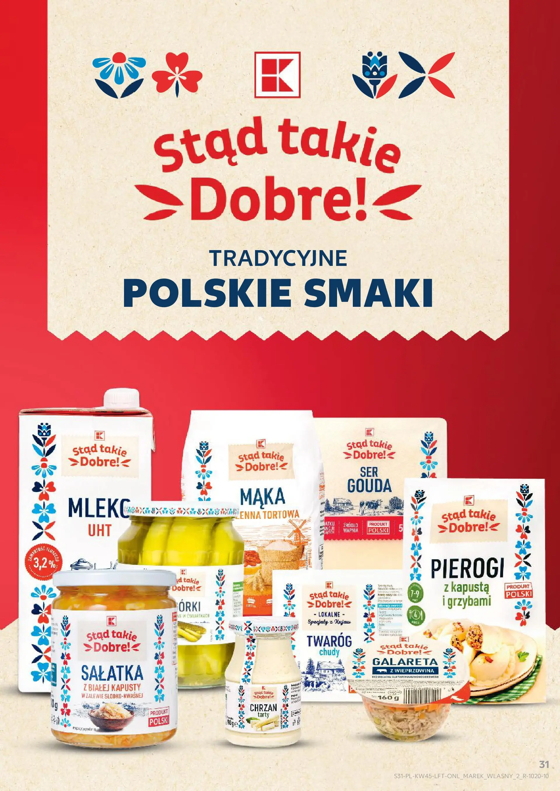 Kaufland gazetka od 06.11.2025 - od jutra PDF | Strona: 31 | Produkty: Kapusta, Chrzan, Twaróg, Sałatka