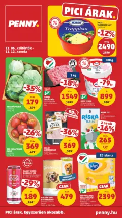PENNY Akciós újság - amely érvényes a következő dátumtól: 06.11.2025