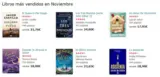 Libros más vendidos en Noviembre