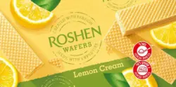 Roshen Вафли лимон